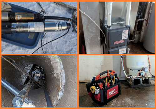 Plumbing Collage
